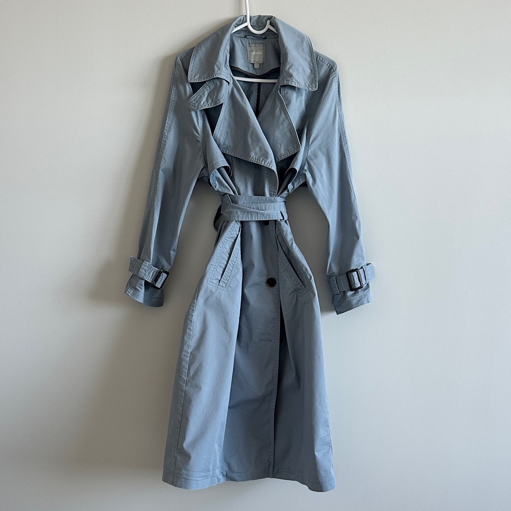 Blue Trench Coat Site US6/ UK10